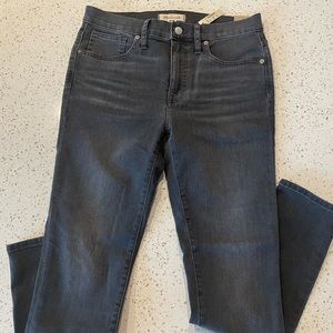 NWT Madewell 9" Mid-Rise Skinny Jeans in Clarksville Wash
